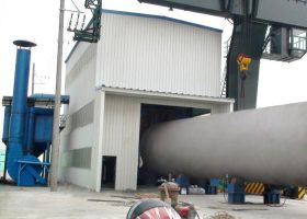 風(fēng)電塔筒內(nèi)外壁拋丸機(jī)的簡介